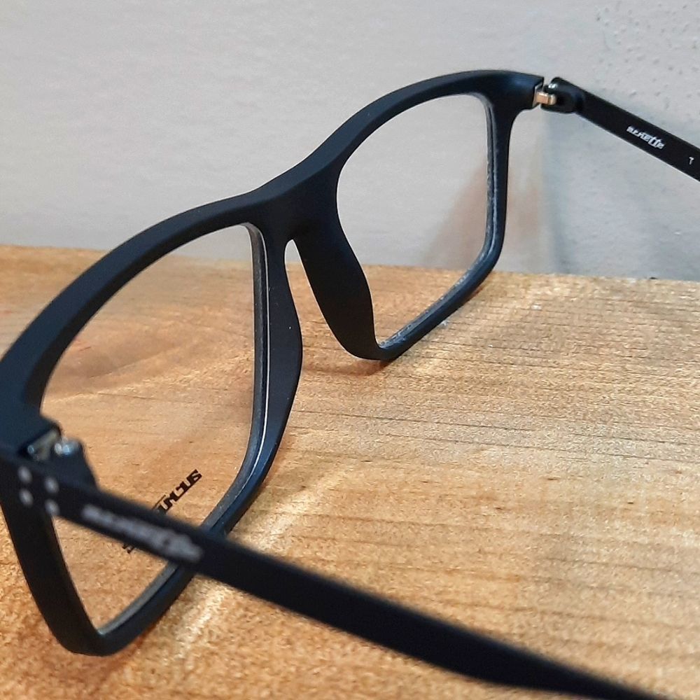 NEW Rx'able Eyeglass Frame by ARNETTE, matte black, 54 17 140 lightweight square - Picture 5 of 6
